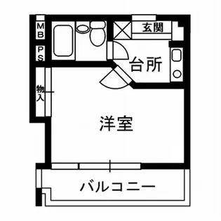 アネックス国領【2階】の間取り