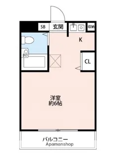 プチハビタナカヤ【3階】の間取り