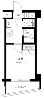 東京都杉並区高円寺南5丁目【マンション】の間取り