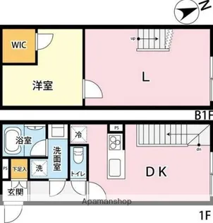 J−ARC吉祥寺【1階】の間取り