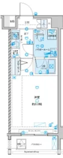 ジェノヴィア武蔵関公園スカイガーデン【6階】の間取り