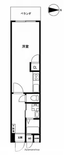 田無マーシャンハイツ【2階】の間取り