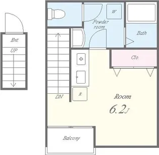 アイコート久我山【2階】の間取り