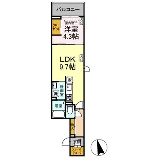 ASSETーCOURT小金井本町A【2階】の間取り
