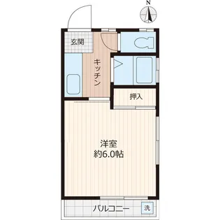 樋口荘【1階】の間取り