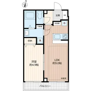 ピアコートTM上石神井 弐番館【3階】の間取り