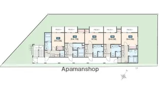 東京都小平市小川西町3丁目【アパート】の間取り