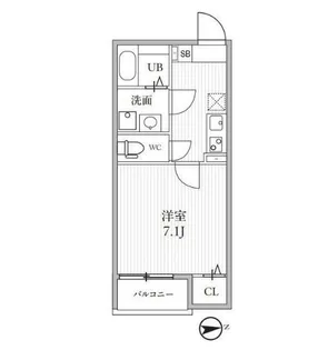 T’S CUORE西武柳沢【1階】の間取り