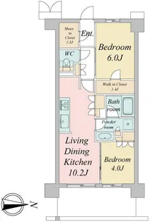 トラープランド蒼麗館【4階】の間取り