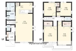 東京都国立市泉3丁目【一戸建】の間取り