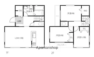 東京都三鷹市野崎3丁目【一戸建】の間取り