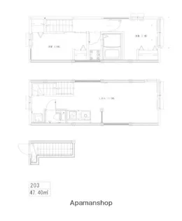 ソルナクレイシア三鷹Ⅱ【2階】の間取り
