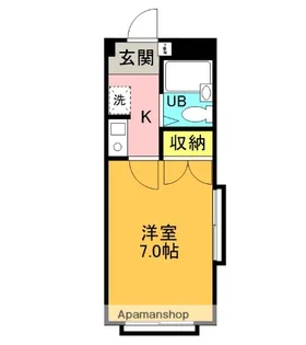 ハイムカトレア田無Ⅱ【3階】の間取り