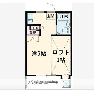 エクセルクリア田無【2階】の間取り