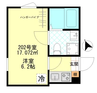 GARDENS小金井【2階】の間取り