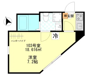GARDENS小金井【1階】の間取り