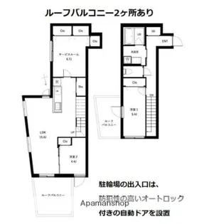 COEUR BLANC西荻窪【4階】の間取り