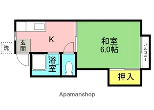 サンハイツ【203号室】の間取り