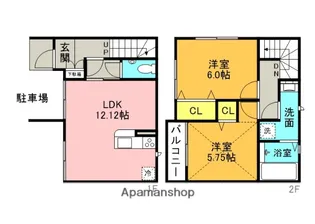 Twill【2階】の間取り