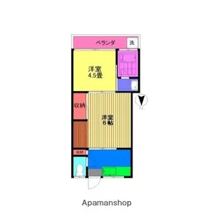 大七荘【1階】の間取り