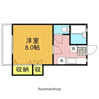 ハイムF【1階】の間取り