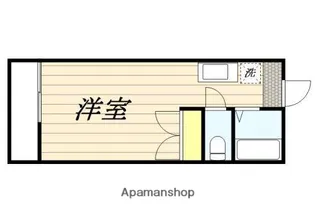 小金井パークサイドA【206号室】の間取り