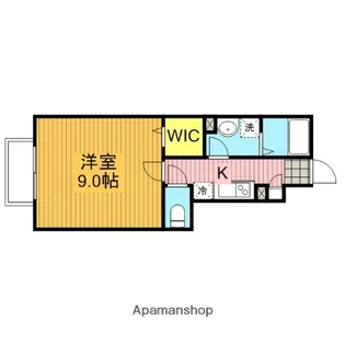 クレールC棟【1階】の間取り