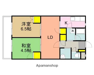 マグノリア千川【1階】の間取り