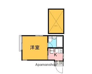 風パレス【2階】の間取り