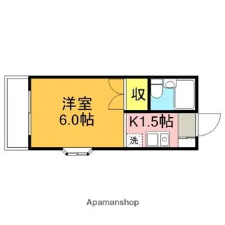 ヴィラ・ロイヤル【2階】の間取り