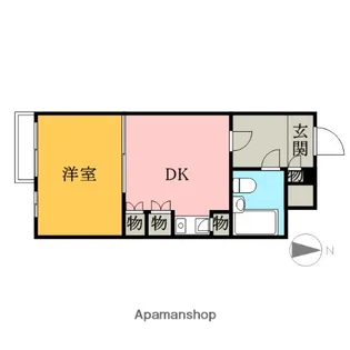 東京都国分寺市東恋ヶ窪4丁目【マンション】の間取り