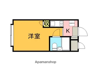 ニューオリエント小金井【105号室】の間取り