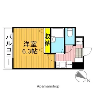 プルメリア【3階】の間取り
