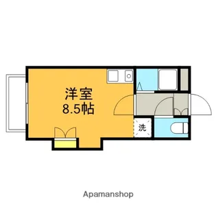 川島ハイムⅡ【202号室】の間取り