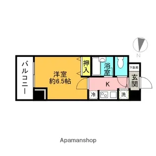 シンシア後楽園【2階】の間取り