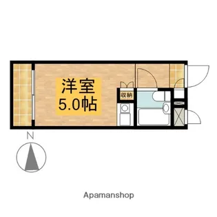ペガサスマンション白山【4階】の間取り