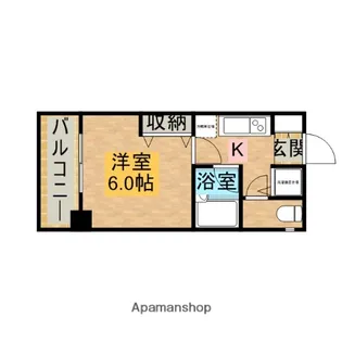 ヴェルト板橋【7階】の間取り