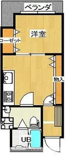 シャーロック赤羽【8階】の間取り