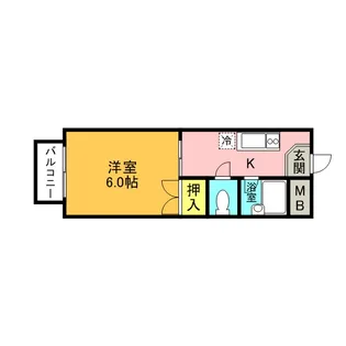 東京都文京区大塚4丁目【マンション】の間取り