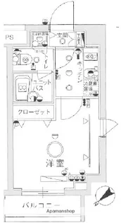 スカイコート茗荷谷壱番館【4階】の間取り