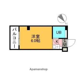 アテネハイム【1階】の間取り