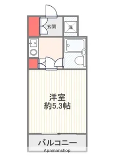 メゾン・コモド小石川【2階】の間取り