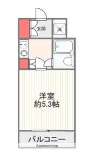 メゾン・コモド小石川【5階】の間取り