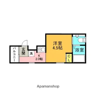 マリオット北池袋【2階】の間取り