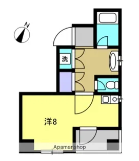 ウィンド東大前【4階】の間取り
