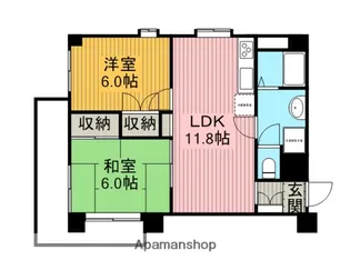 ライブ赤羽【11階】の間取り