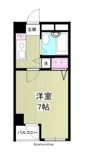 アクア江戸川橋【1階】の間取り