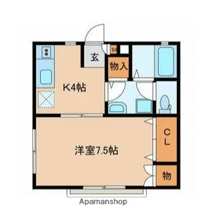 Excellent Espace【2階】の間取り