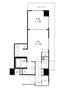 クオリア後楽園【2階】の間取り