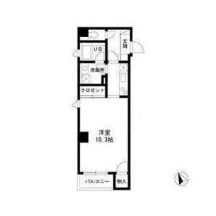 セントレジスM【2階】の間取り